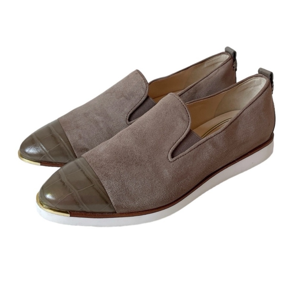 Cole Haan Grand Ambition tan suede flats size 8.5 - Picture 2 of 10